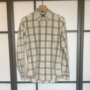 J. Crew Mercantile Plaid button‎ down shirt. Size Small